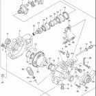 LT-A500F VINSON 4x4 AUTOMATIC Final bevel gear (front) (model k2)