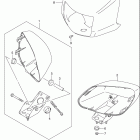 LT-F500F Vinson 4WD Фара головного света
