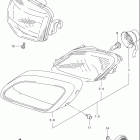 LT-F500F Vinson 4WD Фара