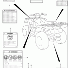 LT-A500F VINSON 4x4 AUTOMATIC Наклейки