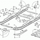 Z 440 SNO PRO Рельс скольжения и гусеница