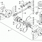 ZR 700 (BLACK) Поршень и коленвал