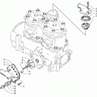 ZR 600 EFI Помпа и термостат