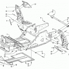 THUNDERCAT GREEN Передняя рама и подножки