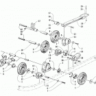 BEARCAT 440 II Задняя подвеска оси в сборе