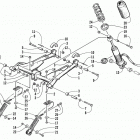 Z 440 SNO PRO Задняя подвеска , амортизатор