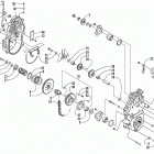 ZL 500 EFI Drive  /  reverse dropcase assembly (optional)