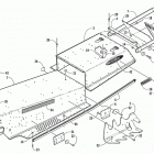 Z 440 SNO PRO Шасси и задний бампер