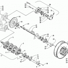 ZR 600 (2ND RUN) Вал приводной трака и тормоза