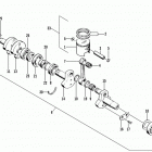 BEARCAT 340 Поршень и коленвал