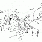 BEARCAT 340 Консоли, переключатели, электропроводка в сборе