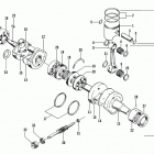 ZR 500 EFI Поршень и коленвал