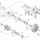 BEARCAT 440 II Вал приводной трака и тормоза