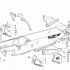 Z 120 Шасси, скамейка для ног и задний  бампер