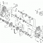 THUNDERCAT GREEN Drive  /  reverse dropcase assembly (optional)