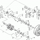 Z 370 Вал приводной трака и тормоза