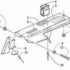 ZR 440 SNO PRO Защита ремня