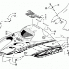ZR 500 EFI Капот и ветровое стекло