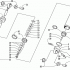 ZR 2K Задняя подвеска ,задний амортизатор