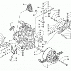 ZR 2K Опора двигателя и вариатор