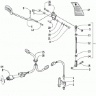 Z 370 Рычаг заднего хода в сборе (дополнительно)