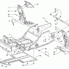 Z 440 Передняя рама и подножки