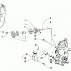 ZR 600 (2ND RUN) Dropcase chain tension assembly