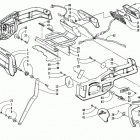 PANTERA 1000 Багажник и задний фонарь