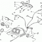 POWDER SPECIAL 600 Фара и панель инструментов