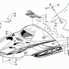ZR 700 (BLACK) Капот и ветровое стекло