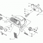 BEARCAT WIDE TRACK Фара и приборная панель
