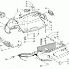 ZR 440 SNO PRO Обтекатель и передний бампер