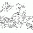 BEARCAT WIDE TRACK Передняя рама, подножки и защитный кожух