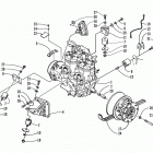 BEARCAT WIDE TRACK Опора двигателя и вариатор