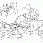 BEARCAT 340 Передняя рама, подножки и защитный кожух