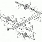 THUNDERCAT MC GREEN Промежуточные колеса и оси
