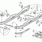 ZR 600 EFI - LE Slide rail and track assembly (le-c)