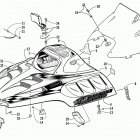 TRIPLE TOURING 600 Капот и ветровое стекло