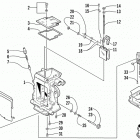 ZR 700 (BLACK) Carburetor tm40-b73 - internal parts