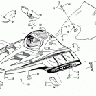 PANTERA 580 EFI Капот и ветровое стекло