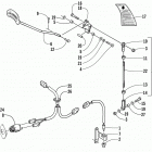 ZL 600 Рычаг заднего хода в сборе (дополнительно)