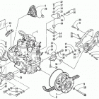 ZR 700 (BLACK) Опора двигателя и вариатор