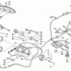TRIPLE TOURING 600 Instruments and wiring assemblies