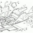 ZR 440 SNO PRO Передняя рама и подножки
