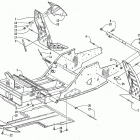 POWDER SPECIAL 600 Передняя рама и подножки