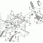 ZR 2K Rear suspension - front arm assembly