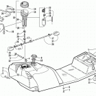 ZR 600 EFI Gas tank and fuel pump assemblies