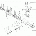 EXT EFI MOUNTAIN CAT DEEP LUG Поршень и коленвал