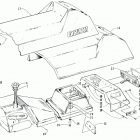 THUNDERCAT MC Gas tank, seat, and taillight assemblies