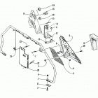 ZR 580 EFI Крепление рулевого управления